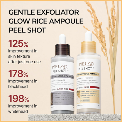 Peel Shot Glow Rice Ampoule Duo